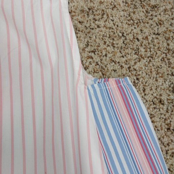 3564 Size Large Handmade Sleeveless Button Down Shirt. - Picture 4 of 4